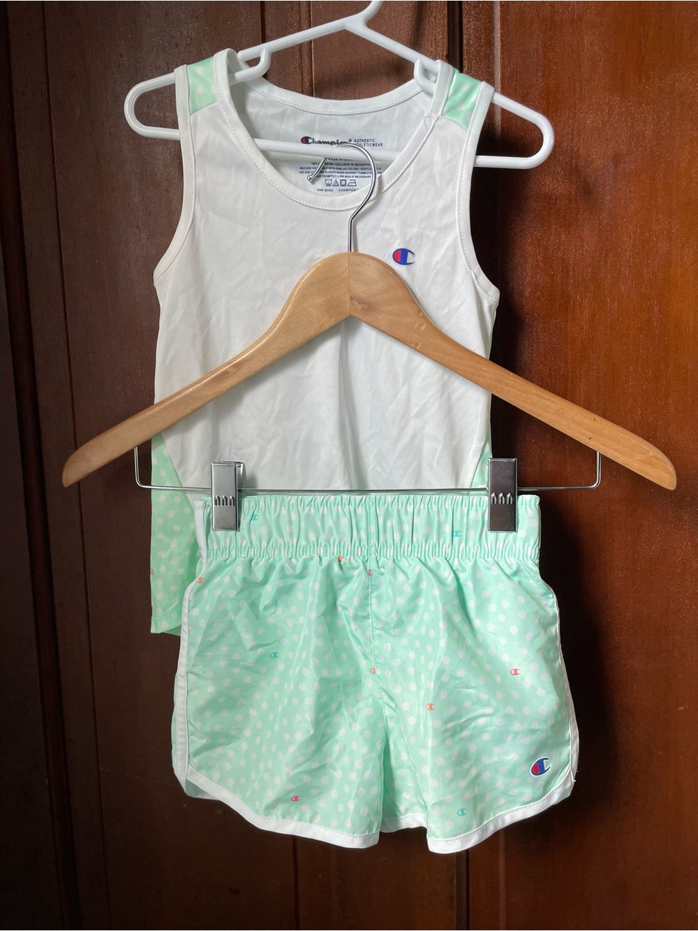 Champion girls 4T 2 piece outfit tank top / shorts